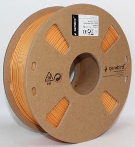 3DP-PLA+1.75-02-O PLA-PLUS Filament za 3D stampac 1,75mm kotur 1KG Orange (jaci od standardnog PLA) - Img 2