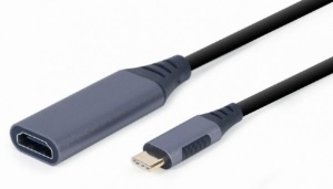 A-USB3C-HDMI-01 Gembird USB Type-C to HDMI display adapter, space grey A (Alt: A-CM-HDMIF-03) FO - Img 2