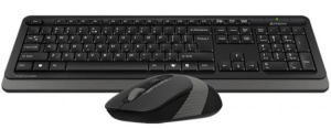 A4-FG1010 A4Tech Fstyler Bezicna tastatura YU-LAYOUT + bezicni mis USB, Grey - Img 3