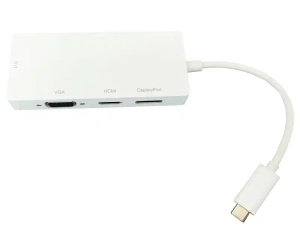 Adapter-koverter E-Green USB Tip C 3.2 - Displayport/HDMI/VGA - Img 2