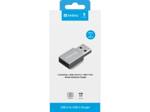 Adapter Sandberg 136-46 USB-A na USB-C - Img 2