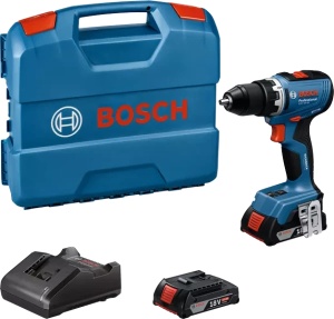 Akumulatorska bušilica - odvrtač Bosch GSR 18V-65; 18V; 2x2,0Ah + kofer