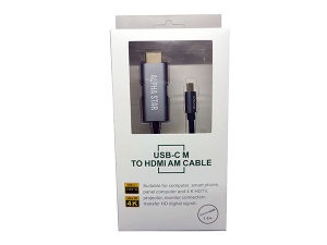 Alpha Star Kabl USB Tip-C HDMI 4K 1.2M,blister - Img 2