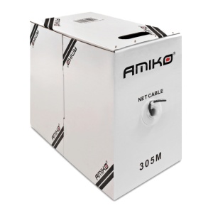 Amiko Mrežni UTP kabel, CAT5e, CCA, 305 met - CAT5e UTP CCA 305m - Img 2