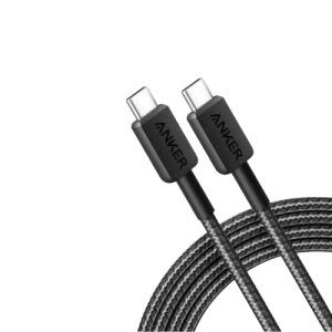 ANKER 322 TypeC na TypeC kabl pleteni 1.8m 60W CRNI