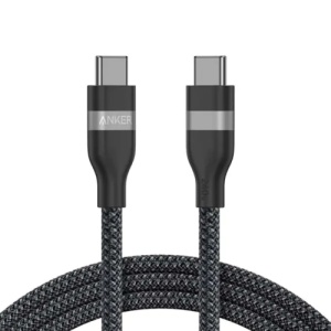 ANKER Type C na Type C kabl pleteni 1,8m 240W CRNI