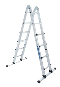 ATON Aluminijumske teleskopske zglobne merdevine 4x3 2.96m ATN-DLM603
