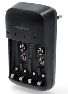 BACH07 Nedis Punjac baterija AA/AAA/9V LED indikator - Img 2