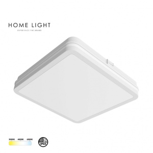 Bela LED plafonjera 18W, promenljiva boja svetla - Img 5
