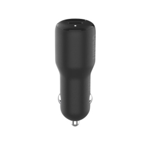 Belkin Boost Charge auto punjač 42W bez kabla (USB-C 30W + USB-A 12W) , Crni - Img 1