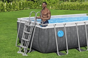 Bestway Steel Pro Max Splashview bazen 488×244×122 cm set sa filter pumpom