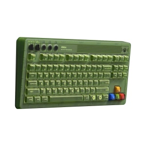 Bežična tastatura 8BitDo Retro 87/mehanička/RGB/XBOX Green + Dual Super Buttons - Img 4