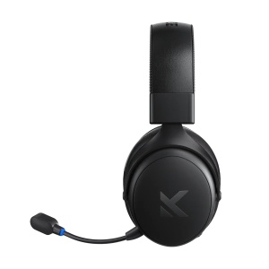 Bežične gaming slušalice MCHOSE V9 Pro 53mm Neodymium/7.1 Surround/2000mAh/Steel Black - Img 2