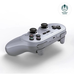 Bežični gamepad 8BitDo Pro 2 BT/2.4Ghz/Multi platform/Vibracija/Hall Effect/TMR/Gray - Img 3