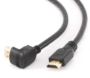 CC-HDMI490-10 Gembird HDMI kabl 4K UHD, Ethernet, konektor pod uglom 90 stepeni 3m A - Img 1
