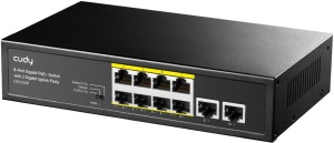 Cudy GS1010P 8-Port Gigabit PoE+ Switch with 2 Gigabit Uplink ports, PoE 30W - Img 2