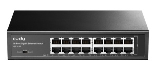 Cudy GS1016 16-Port 10/100/1000M Switch,16x Gbit RJ45 port, rackmount (Alt. PFS3016-16G) - Img 2
