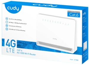 Cudy LT700E 4G Cat 6 AC1200 Wi-Fi Router, Max 300 Mbps DL, 4-Stream Dual-Band Wi-Fi 5 - Img 3