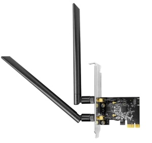 Cudy WE1300,AC1300 bežièni dvopojasni Wi-Fi 5, PCI-E adapter,V1.0, 867 Mbps + 400 Mbps - Img 1