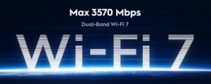 Cudy WR3600H,BE3600 2.5G Wi-Fi 7 Router,4-Stream Dual-Band, 2882 Mbps + 688 Mbps Wi-Fi