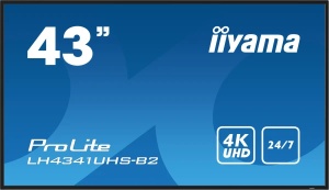 Digitalni ekran 43" Iiyama LH4341UHS-B2 IPS 3840x2160/8ms/HDMI/VGA/USB/zvucni