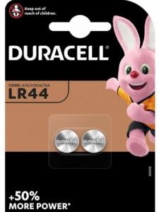 Duracell LR44 1.5 V, ALKALNE baterije, PAK2 (cena po kom.)