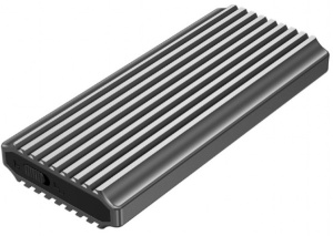 EE2280-U3C-03 Gembird USB 3.1 enclosure for M.2 NVMe drives, NGFF, backlighted, aluminum - Img 2