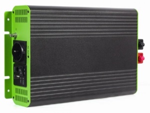 EG-PWC-PS2000-01 Gembird 12V Cist sinusni inverter DC/AC 2000W + USB port, 4,65KG - Img 3