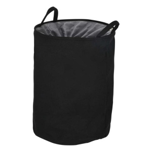ESTIA ES02-19525 KORPA ZA VEŠ SA RUČKAMA 65L CRNA 36X36X50CM - Img 2