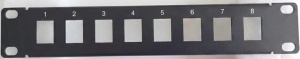 Exelink Patch panel 10in 1U 8 portni bez modula