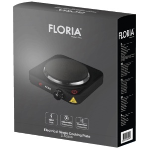 Floria Električni rešo, 1 ploča , 1000 W, crni - ZLN2806 - Img 2