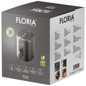 Floria Friteza na vruć vazduh, Timer, 6L - crna - ZLN8009 - Img 4