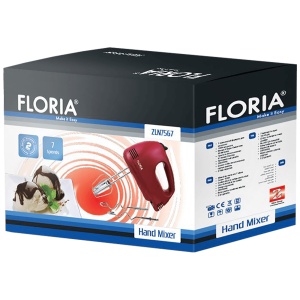 Floria Mikser ručni, 7 brzina, 100W, Crni - ZLN7567 - Img 2