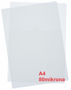 Folija za plastifikaciju A4, 216x303mm, 80mikron (papir za laminaciju) 100 listova - Img 1