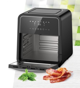 Friteza Air Fryer HEINNER MASTERFRY HAF-B12BK2000/mini rerna/2000W - Img 2