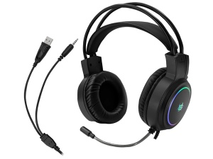 GAMEZONE Gejmerske slušalice sa mikrofonom 50mm RGB 3.5mm GZ X1 by Tracer