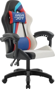 Gaming stolica Defender Legas sivo bela - Img 4