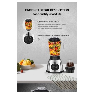 HALEY HY2909A BLENDER 1200W - Img 3