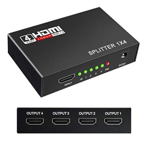 HDMI spliter 14 1080P 3D V1.4 aktivni Kettz HDS-K104 - Img 2