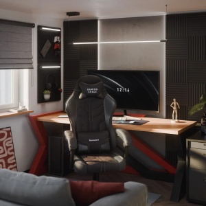 Huzaro Force 2.7 Crna Carbon Gaming stolica - Img 2