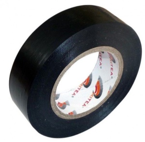 Izolir traka PVC crna 0.13mmX18mmX20yard M131820-1 - Img 1