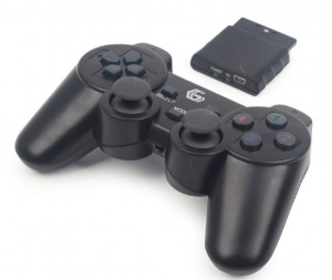 JPD-WDV-01 Gembird Bezicni gamepad sa dvostrukom vibracijom, PS2 / PS3 / PC - Img 2