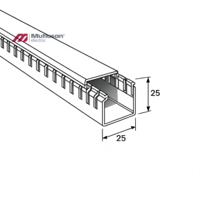 KANALICA 25X25 PVC PERFORIRANA BITON - Img 4