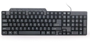 KB-UM-104 Gembird Multimedijalna tastatura US layout black USB - Img 2
