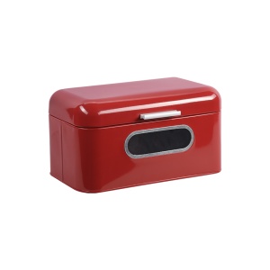 KESPER KSP18050 KUTIJA ZA HLEB METALNA 30X18X15CM CRVENA - Img 3