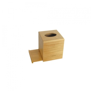 KINGHOFF KH1689 DRŽAČ ZA PAPIR BAMBUS 13.8X13.8X15.6CM - Img 1