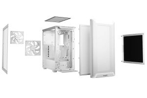 Kućište Be Quiet Pure Base 501 Airflow Window White BGW75 - Img 4