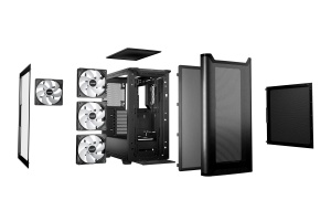 Kućište Be Quiet Pure Base 501 LX Black Window BGW78 - Img 2
