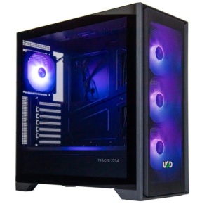 Kuciste Tracer 2234 PSU-650W G650 ATX, providna stranica, ugradjena 4xRGB kulera, Crno SA NAPAJANJEM - Img 3