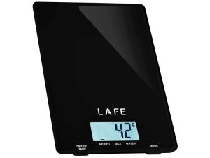 LAFE Digitalna kuhinjska vaga staklena do 5kg preciznost 1g WKS001.1